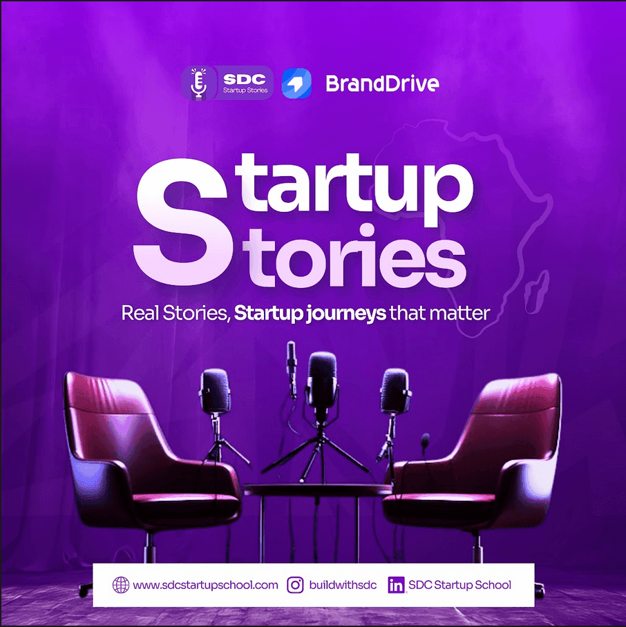 African founder brainstorming